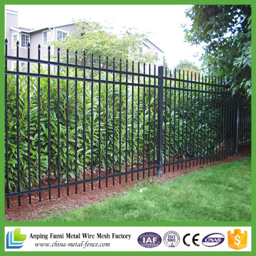 Anping Factory Privacy Garden Security System Spear Top Outdoor Steel Fence